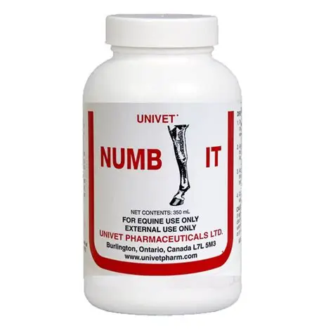 Order Numb IT Injection 100ML Online | Premium Equine Performance Formula | Vet Ranch Supply